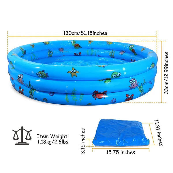 Travel-Friendly Inflatable Kids Pool – Family Fun Anywhere