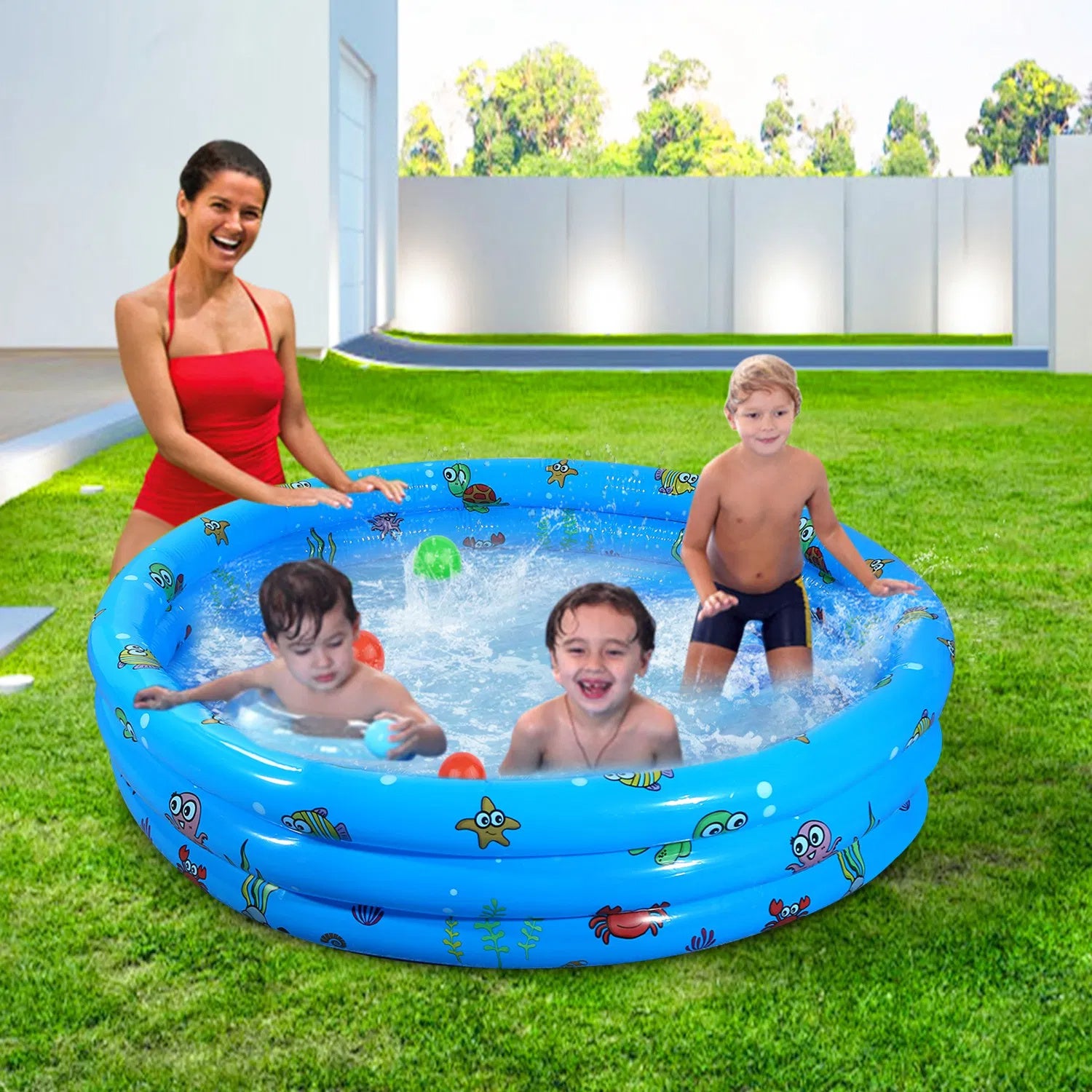 Travel-Friendly Inflatable Kids Pool – Family Fun Anywhere