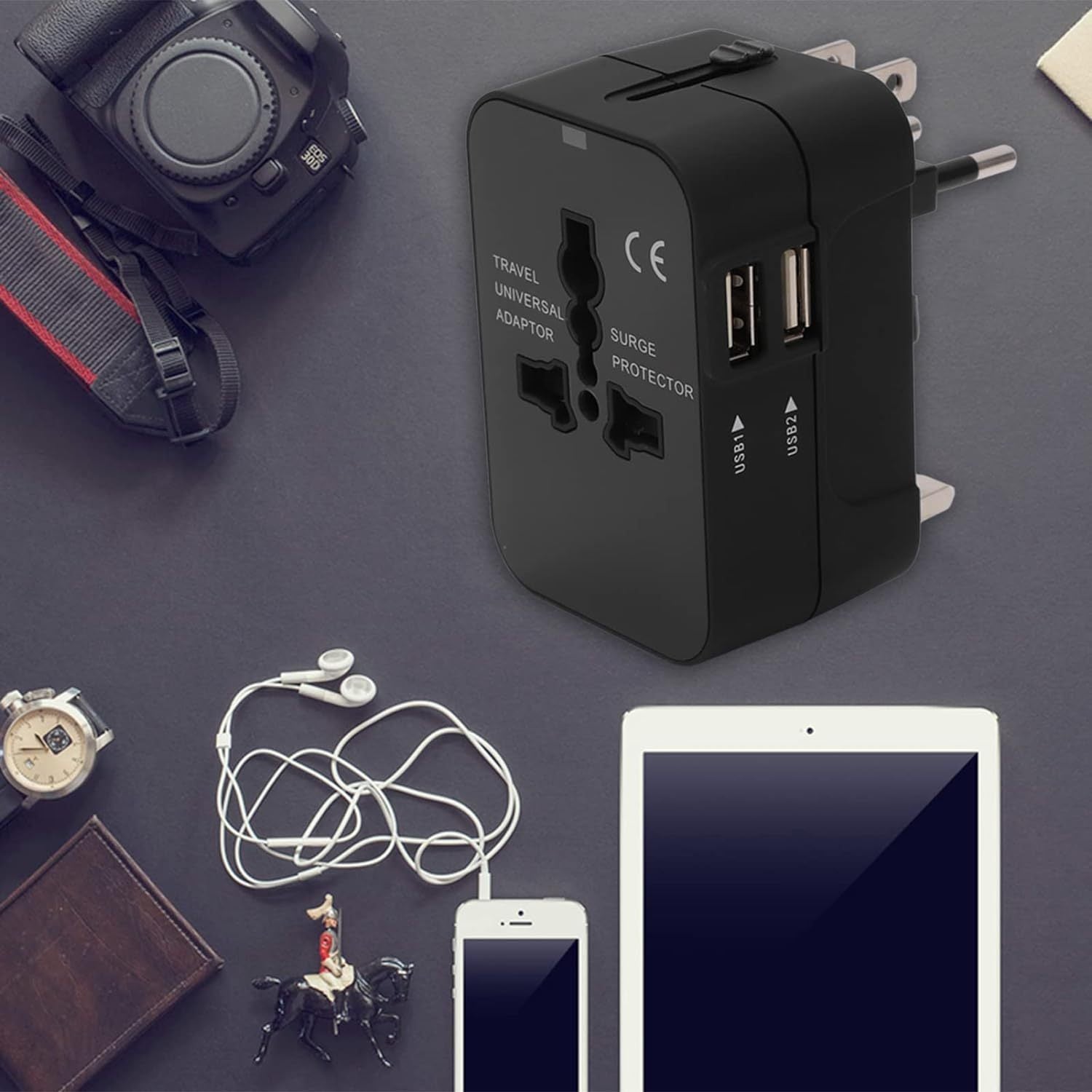 Universal Travel Adapter – Worldwide All-in-One Wall Charger