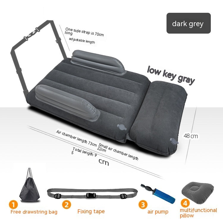 Kids Car Rear Mattress – Inflatable Travel Bed for Car