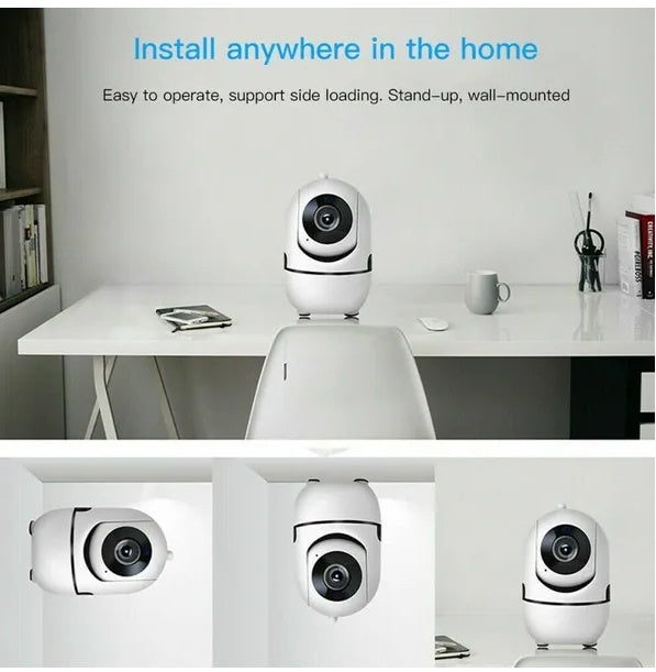 Portable Travel Baby Monitor – 1080P WiFi Pet Camera
