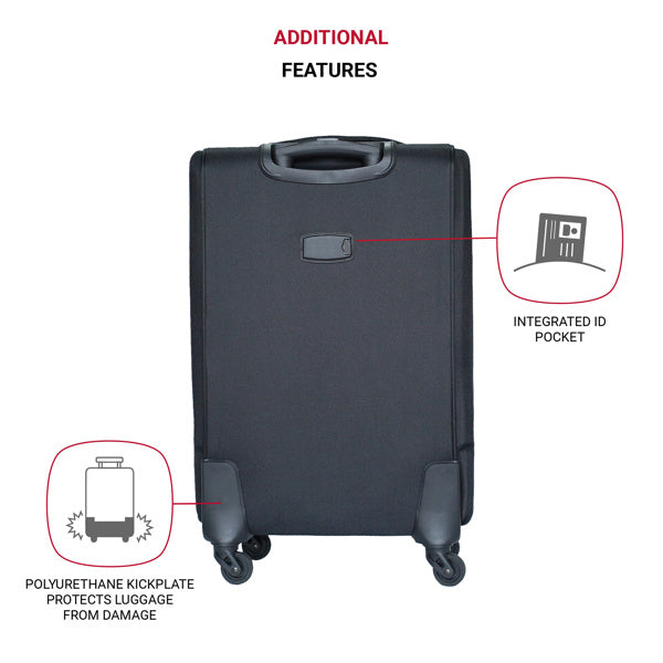 Oxford Cloth Suitcase – Durable Lightweight Travel Luggage