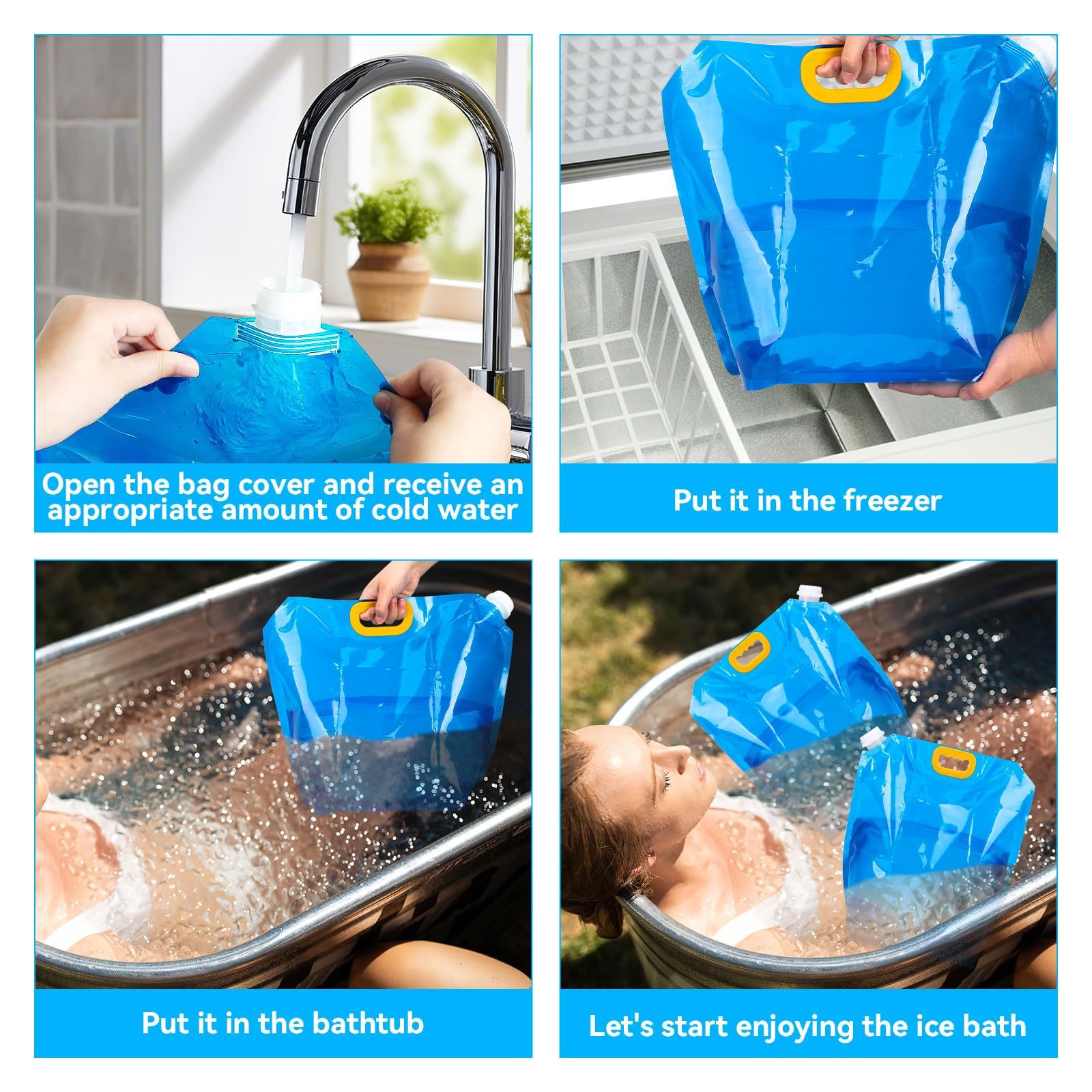 Travel-Ready Ice Bath Bags – Cold Therapy Made Simple