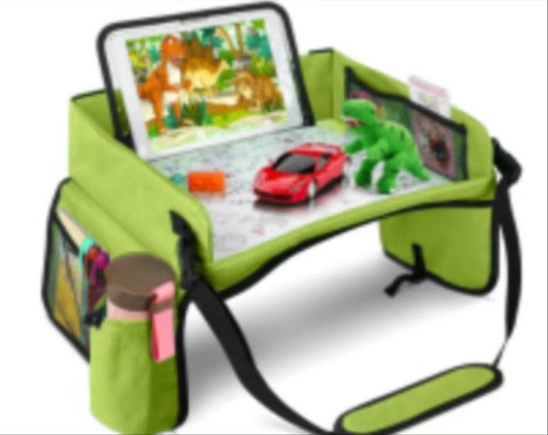Portable Kids Car Tray – Travel Snack & Play Tray