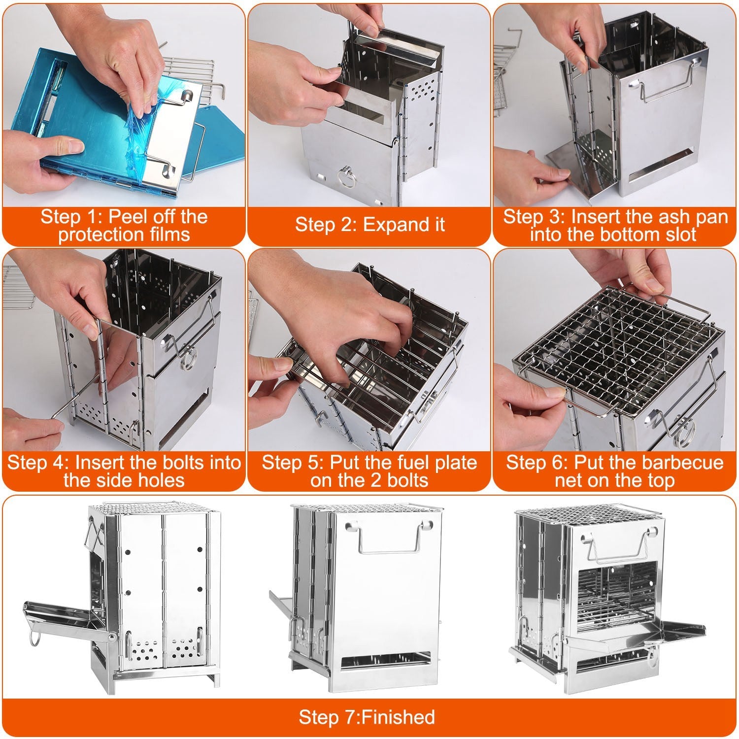 Compact Travel Stove – Perfect for Camping, Hiking & BBQ